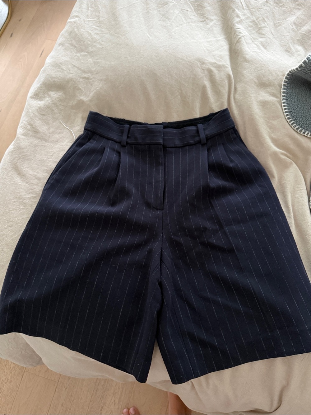 Babaton Pinstripe Short